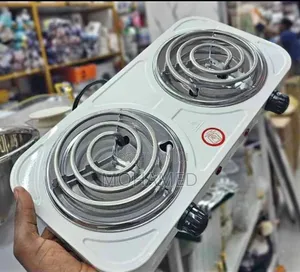 Jiko La Umeme Plate Mbili–Pika Haraka Na Kwa Urahisi Jikoni Kwako! 