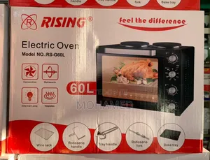 Rising Oven 60l – Oveni Kubwa Ya Kisasa Kwa Mapishi Yote! 