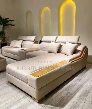 L Shape Design Sofa Set