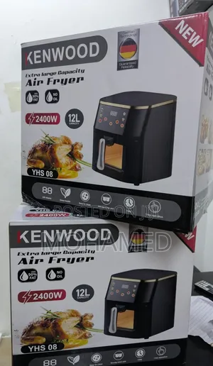 Kenwood Airfryer 12l – Pika Kiafya Kwa Urahisi Na Nguvu Kubwa! 