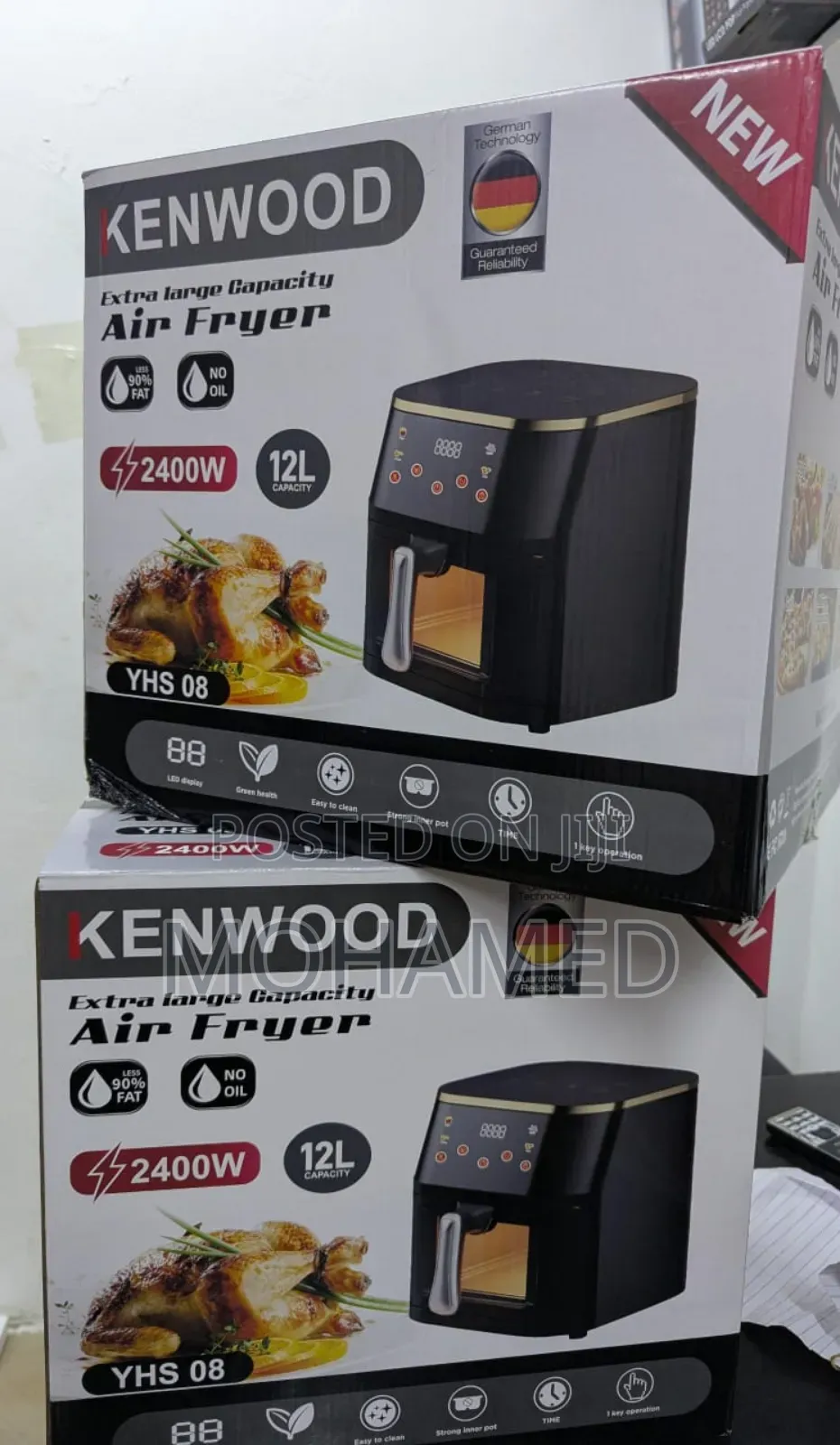 Kenwood Airfryer 12l – Pika Kiafya Kwa Urahisi Na Nguvu Kubwa! 
