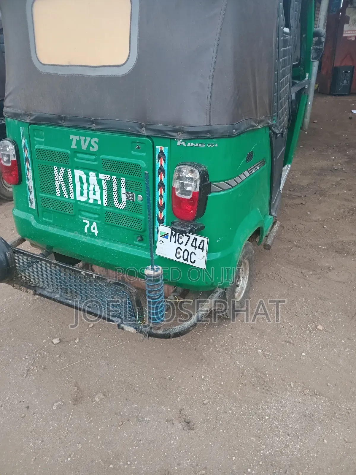TVS King Deluxe Plus iTouch Start 2022 Green