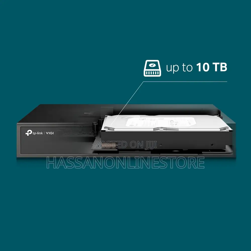 Tp-link Vigi Nvr1008h-8p 8 Channel Network Video Recorder