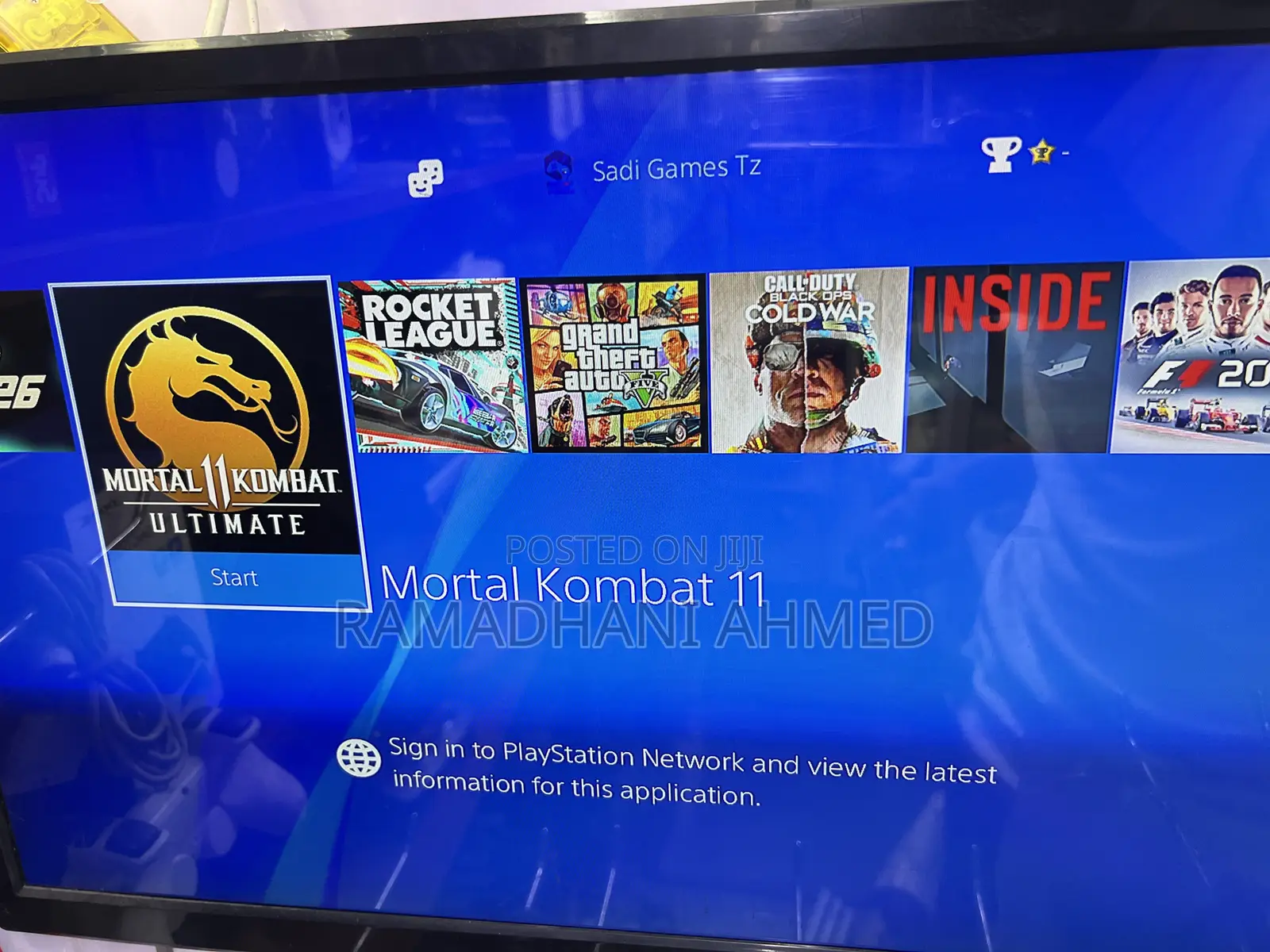 Ps4 Pro With Gamez