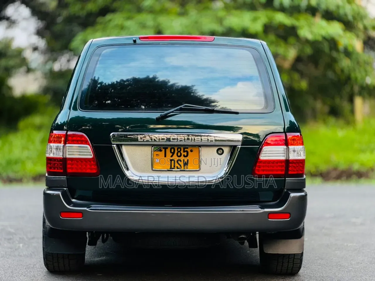 Toyota Land Cruiser 1998 Green