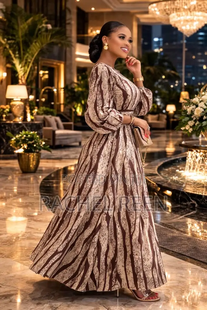 Premium Chiffon Long Dress Available