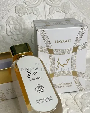 Lattafa Hayaati Gold Elixir Eau De Parfum, a Unisex Fragrance