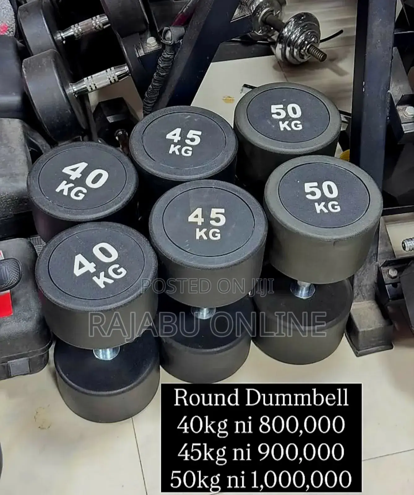 Round Dummbell
