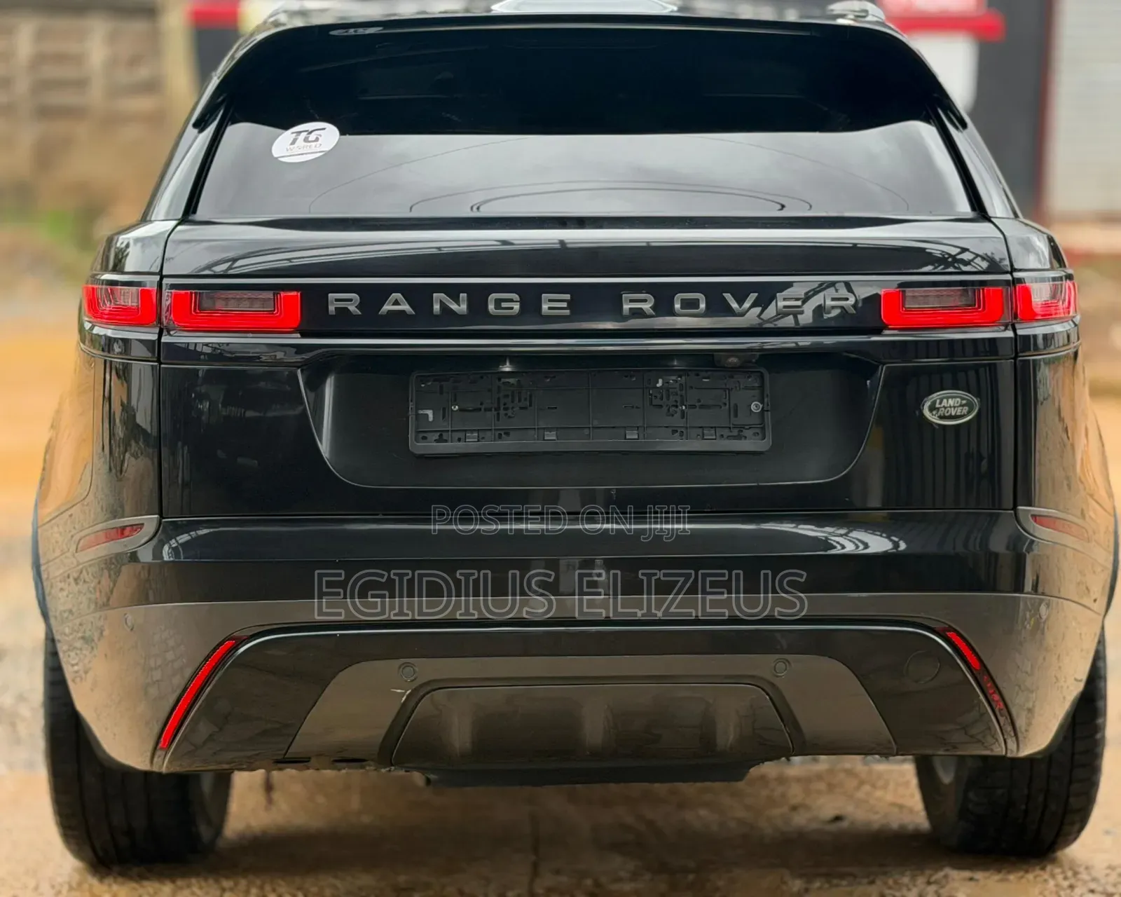 Land Rover Range Rover Velar 2018 Black