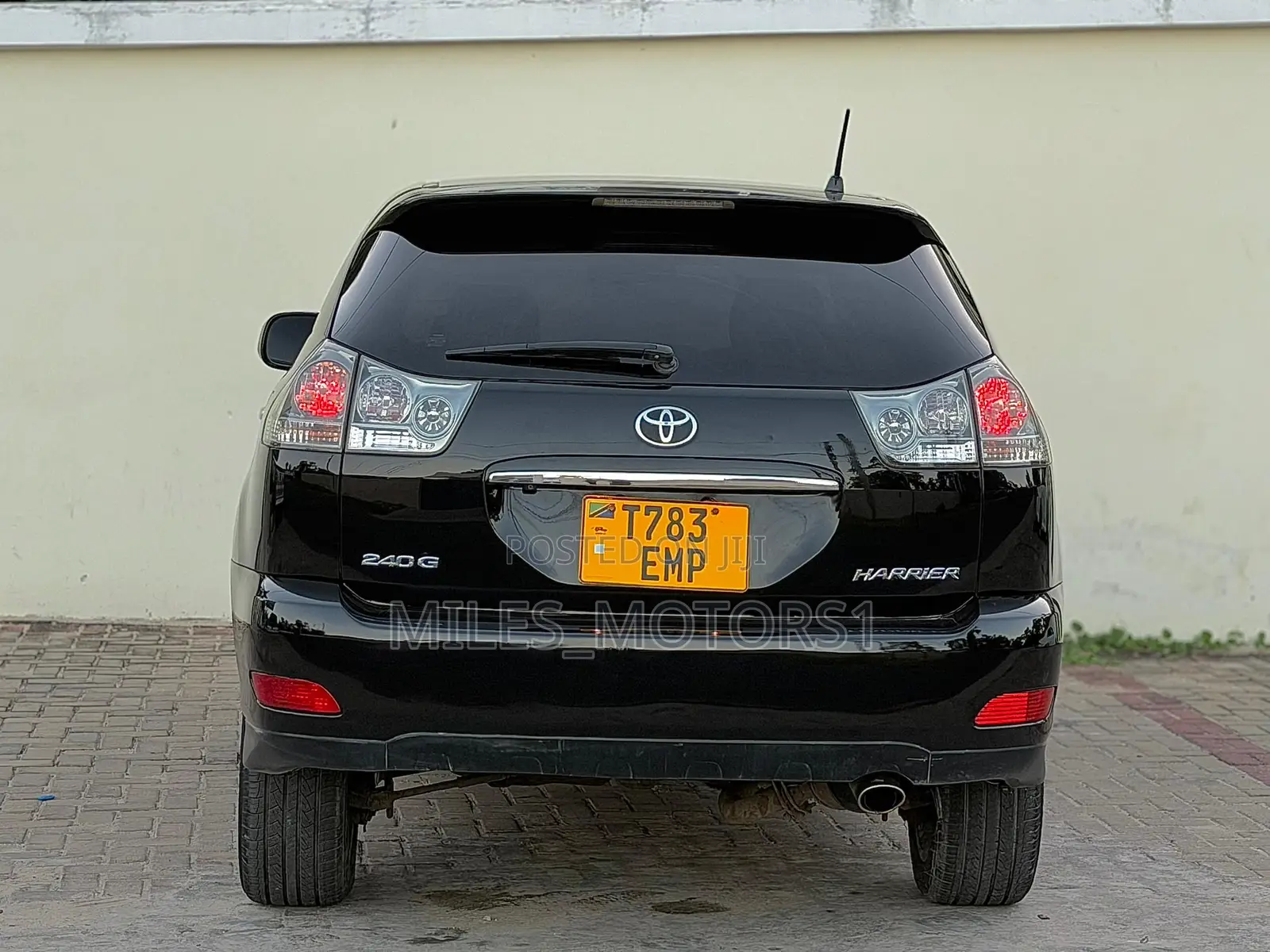 Toyota Harrier 2008 Black