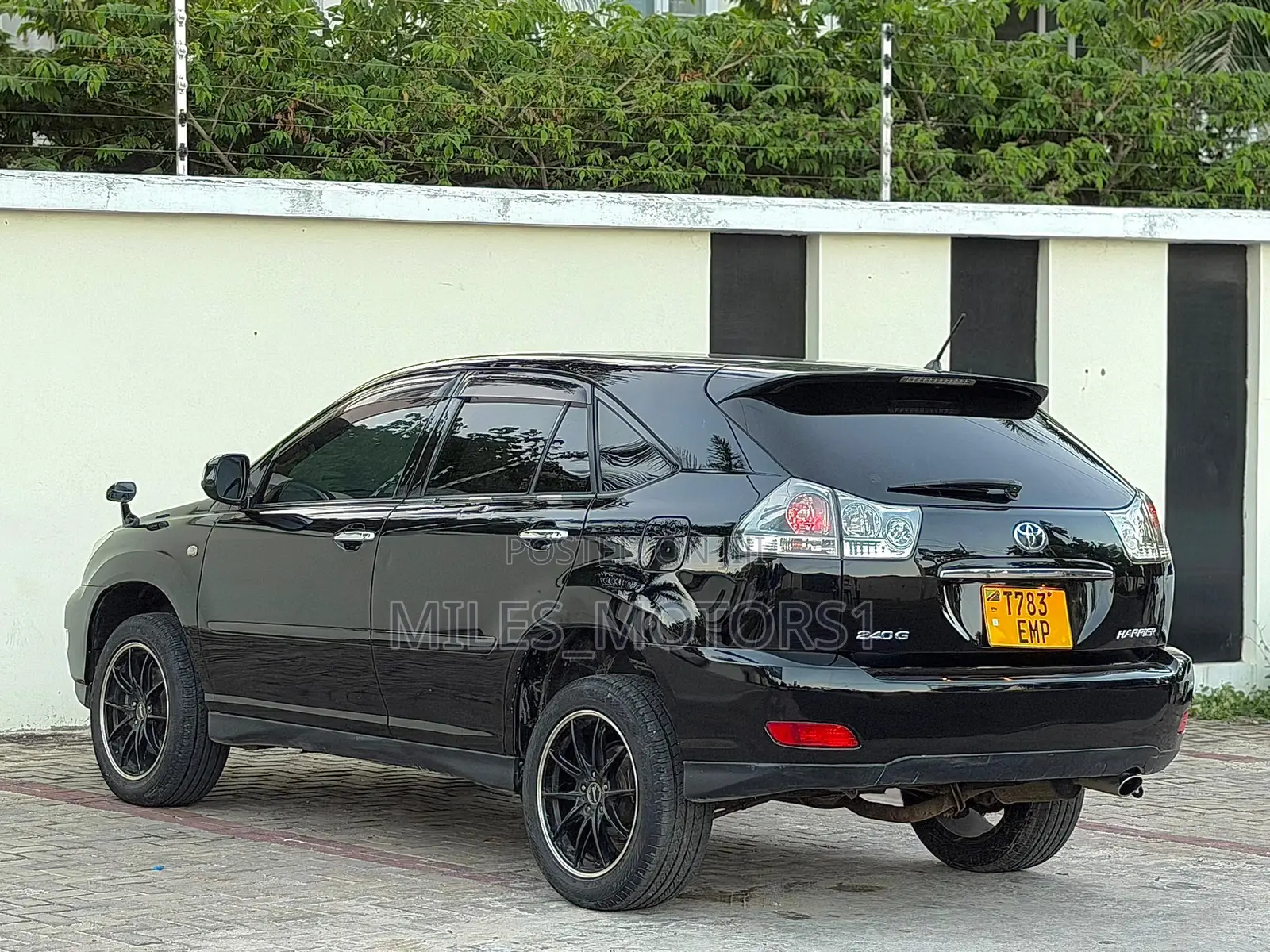 Toyota Harrier 2008 Black