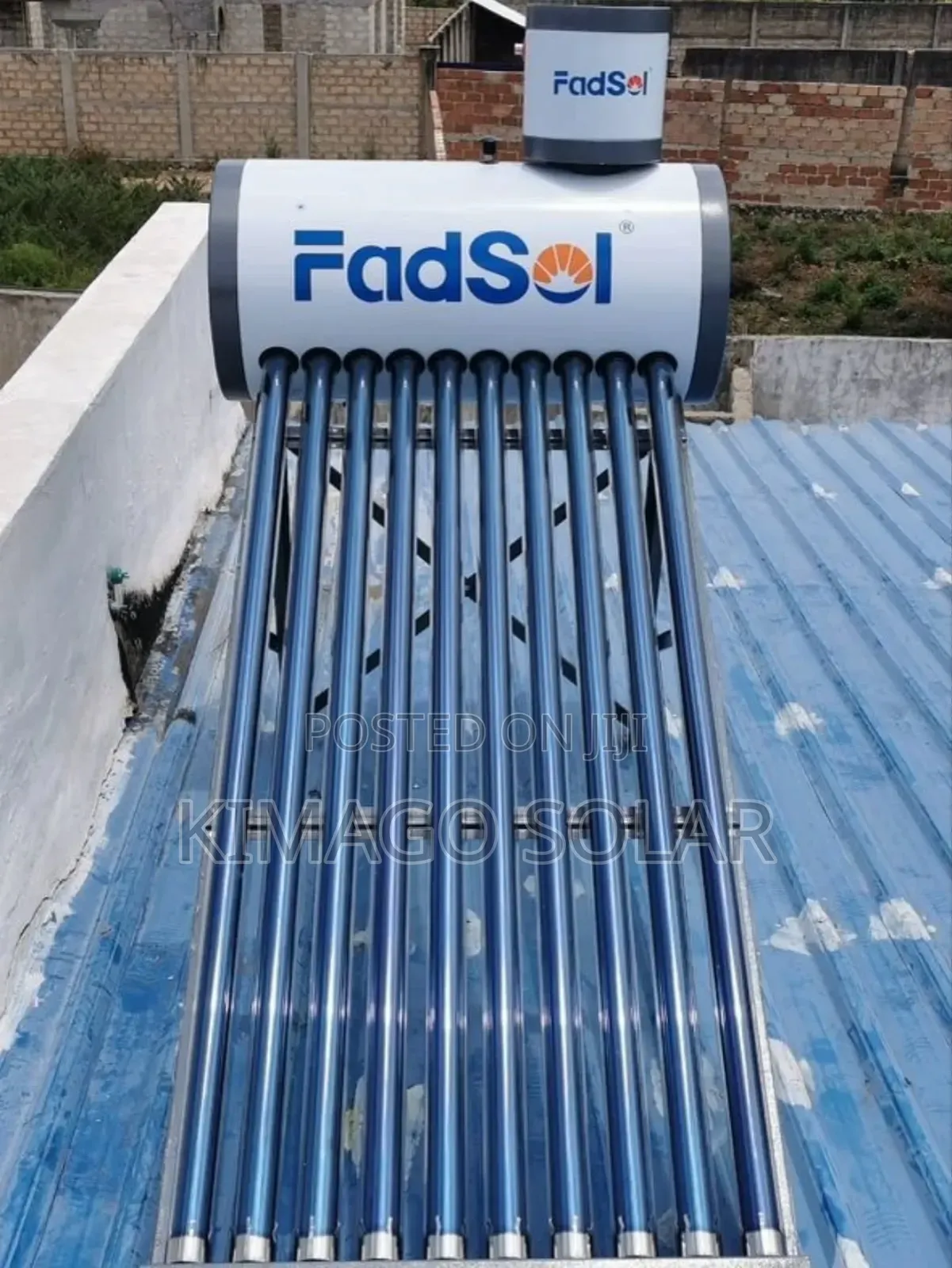 Maji Ya Moto Kwa Masaa 24 Tumia Fadsol Water Heater Non Pressured