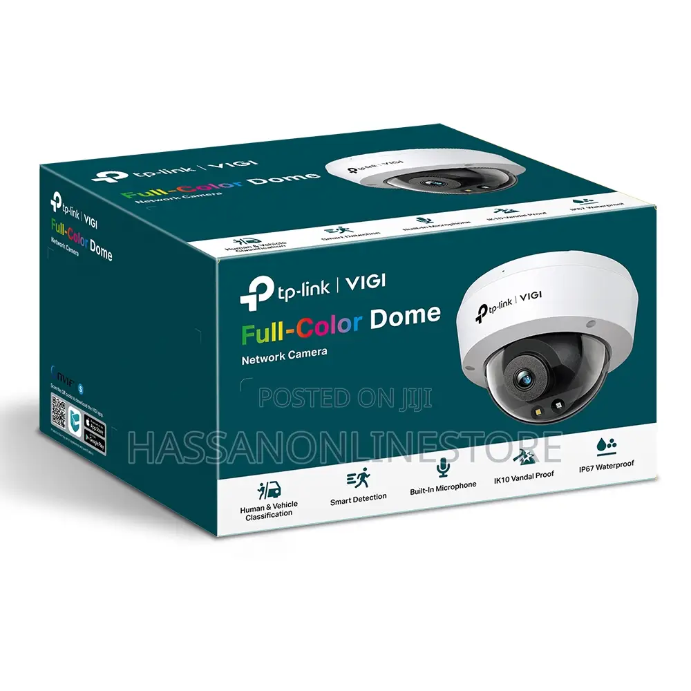 Tp-Link Vigi C250(2.8mm) 5mp Full-Color Dome Network Camera