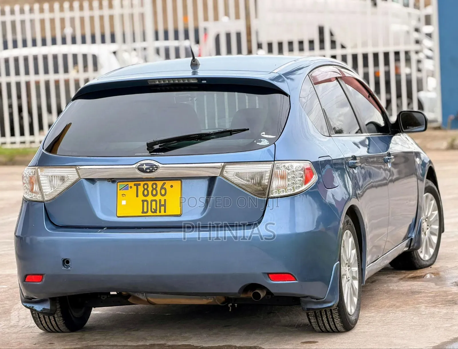 Subaru Impreza 2009 Blue