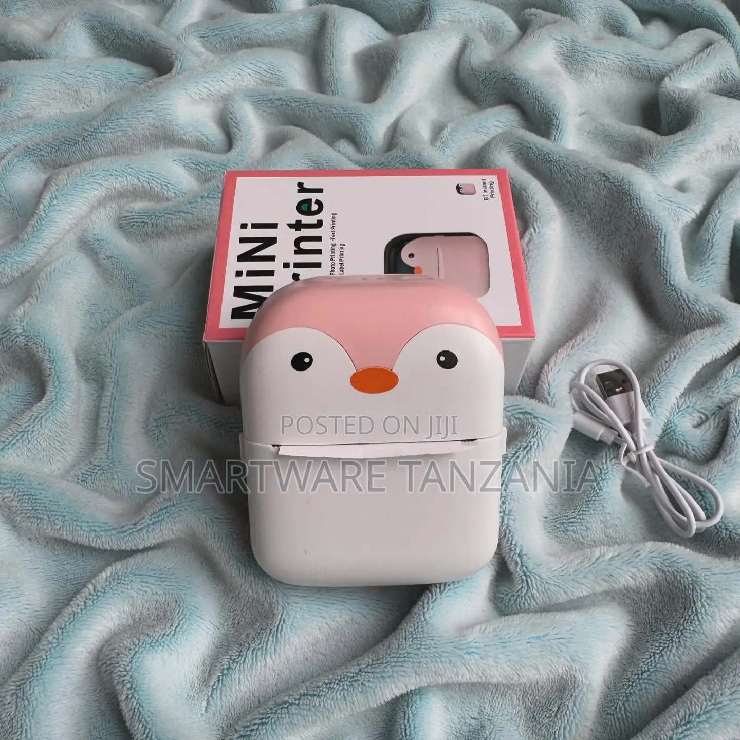 Penguin Mini Bluetooth Thermal Printer Photo Label Text Inkless