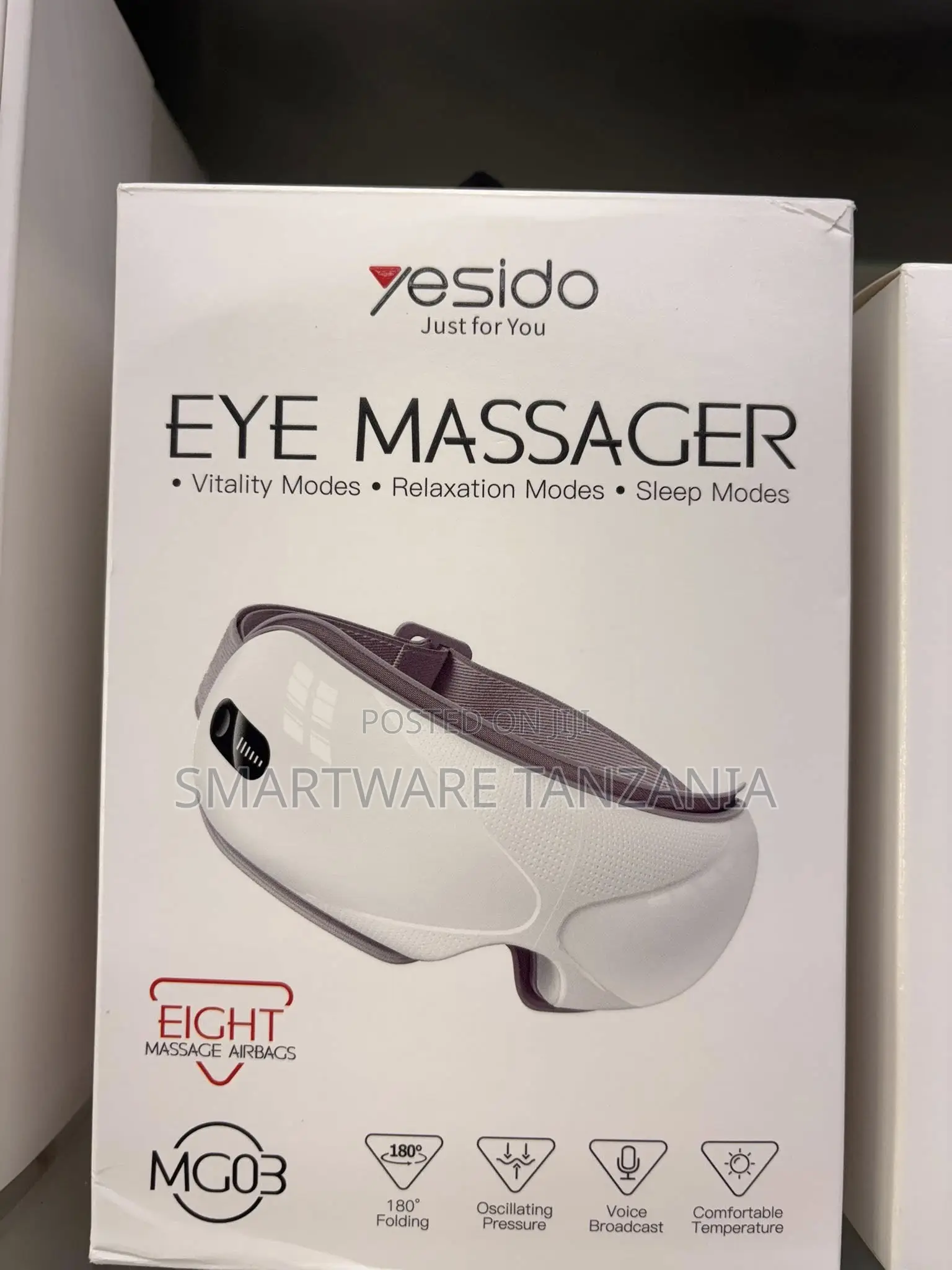 Yesido Mg03 Eye Massager 8 Airbags Heat Vitality Sleep Modes