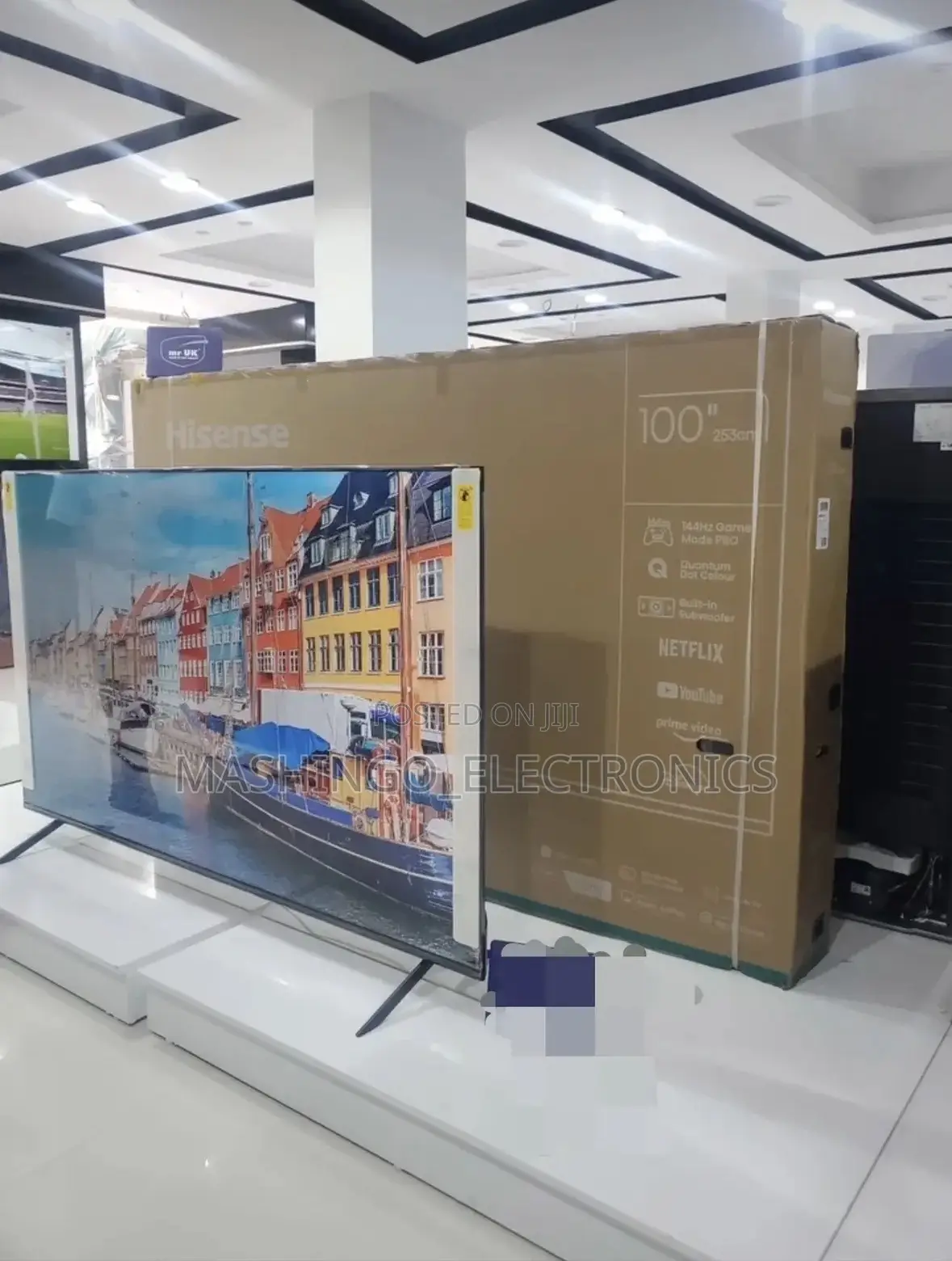 100 Inches Hisense Qled || Q7 Smart Tv