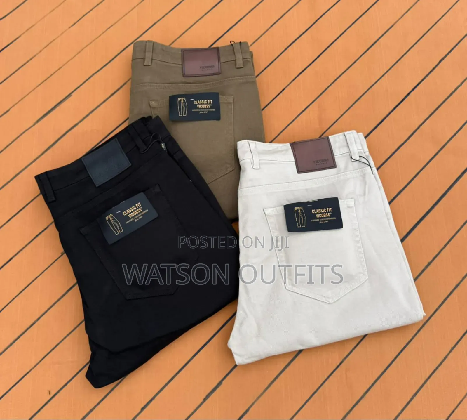 Men's New Pants or Trousers or Kadeti Materials Quality Very Original