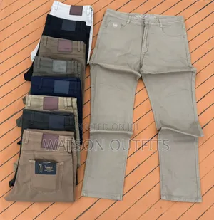 Men's New Pants or Trousers or Kadeti Materials Quality Very Original