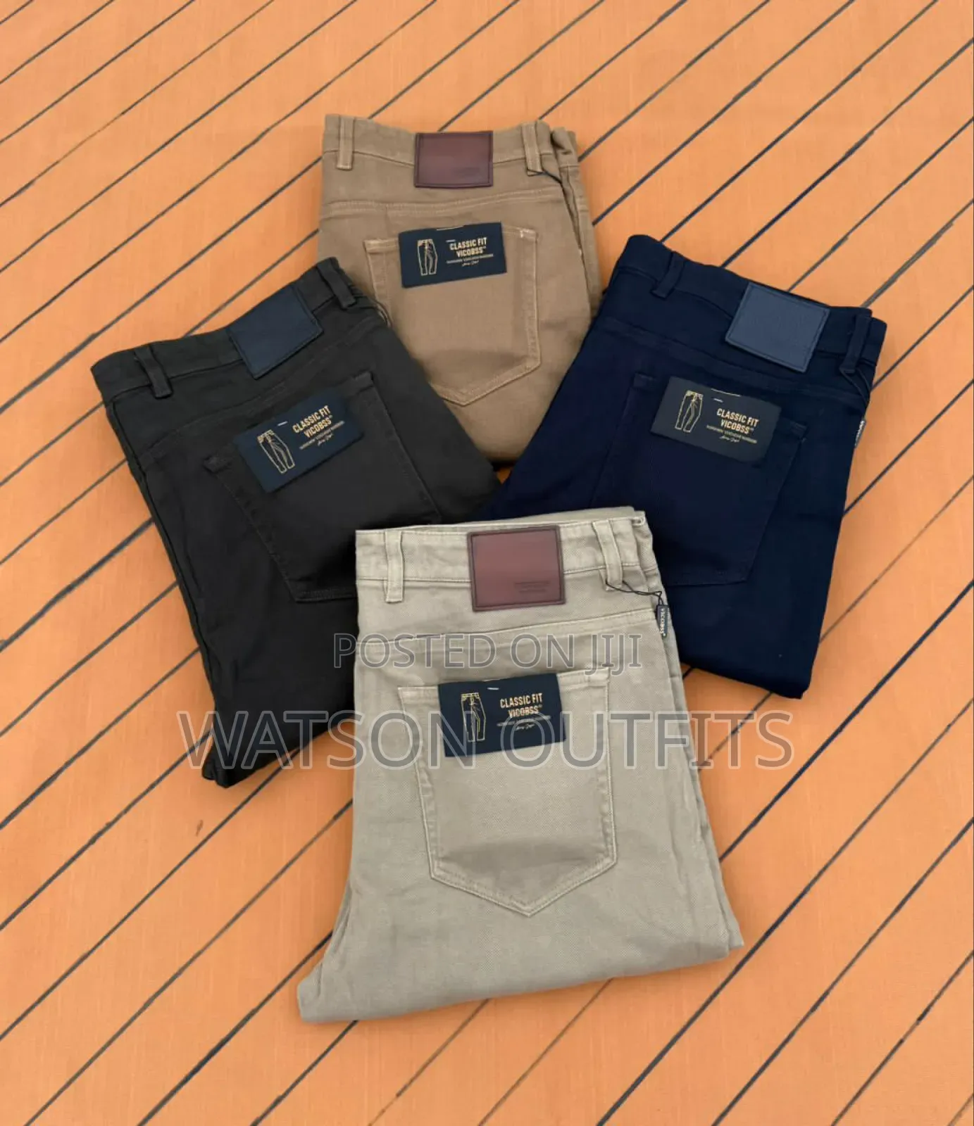 Men's New Pants or Trousers or Kadeti Materials Quality Very Original
