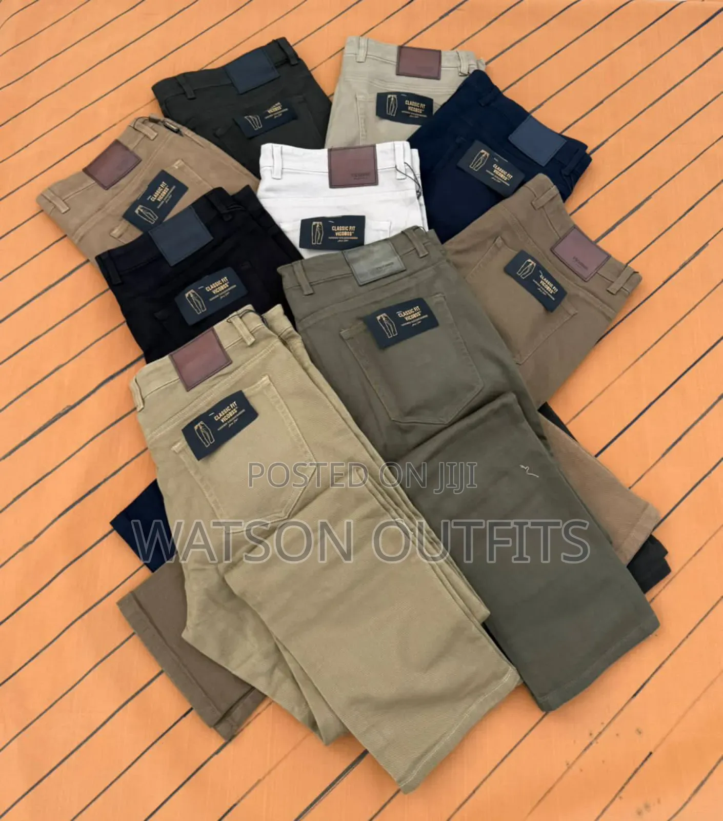 Men's New Pants or Trousers or Kadeti Materials Quality Very Original