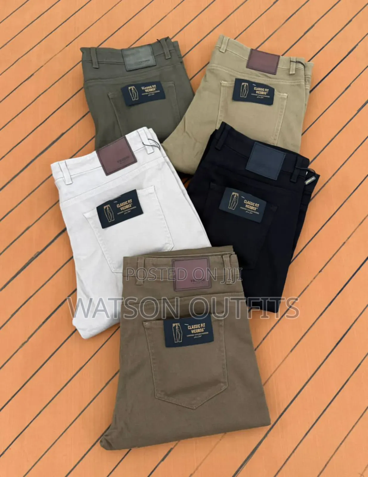 Men's New Pants or Trousers or Kadeti Materials Quality Very Original