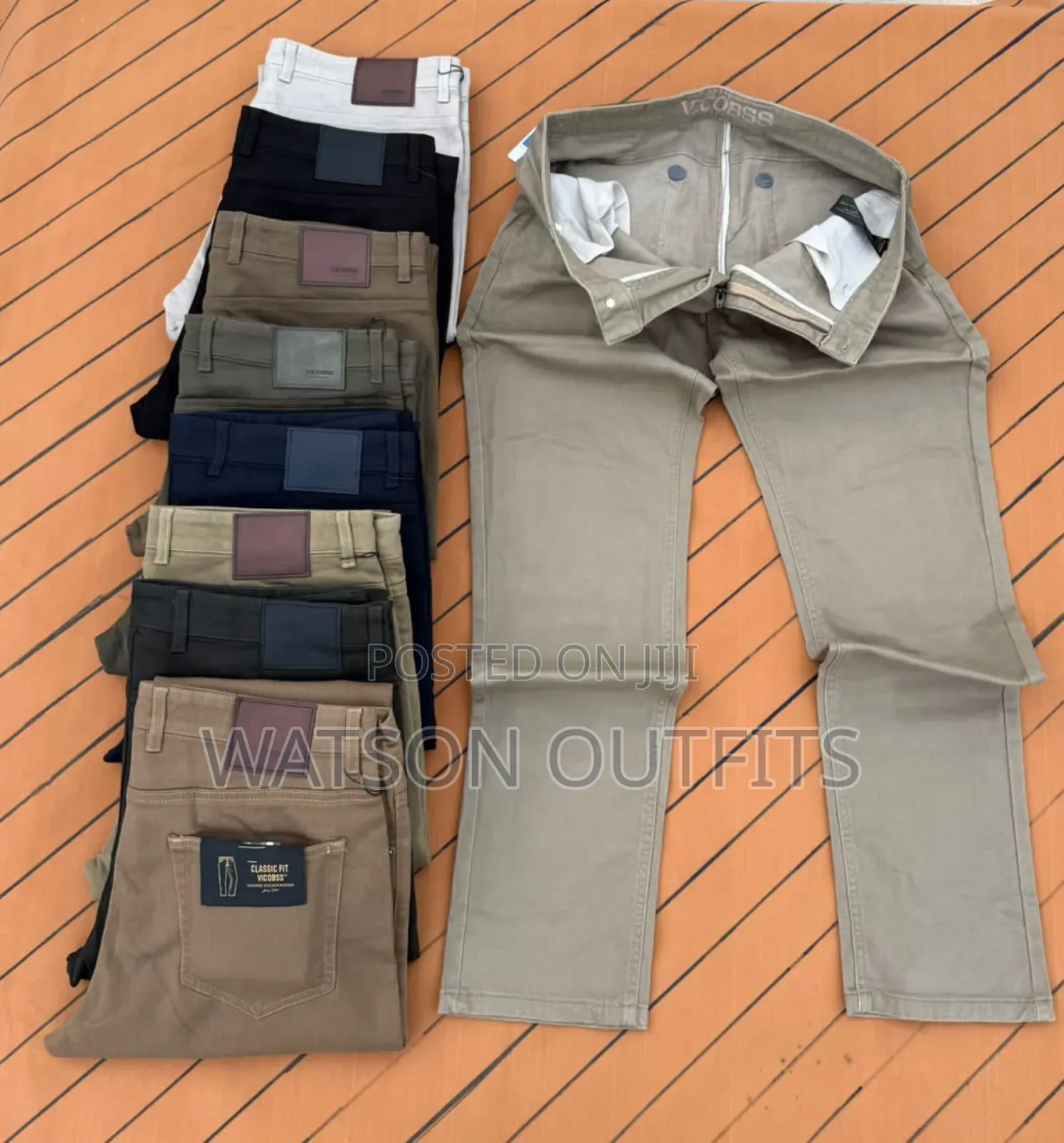 Men's New Pants or Trousers or Kadeti Materials Quality Very Original