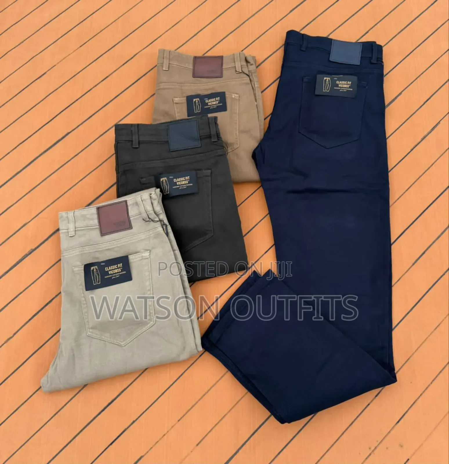 Men's New Pants or Trousers or Kadeti Materials Quality Very Original