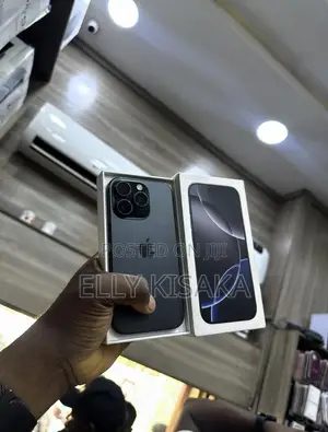 New Apple iPhone 16 Pro 256 GB Black