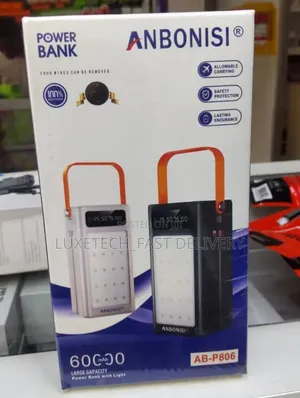 Anbonisi High-Capacity 60,000mah Power Bank