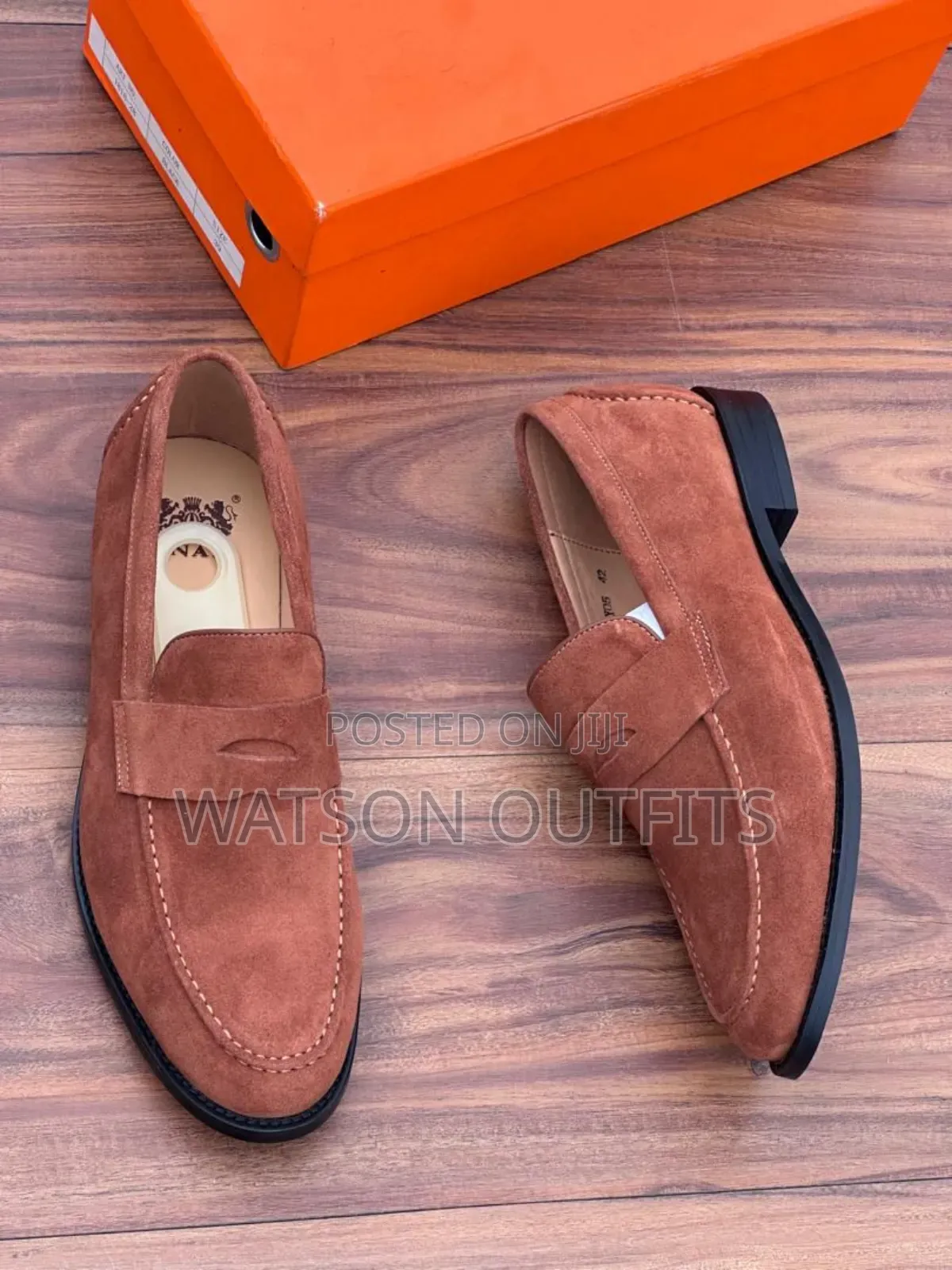 3 Colours Anax Brand Men's Leather Shoes or Footwears