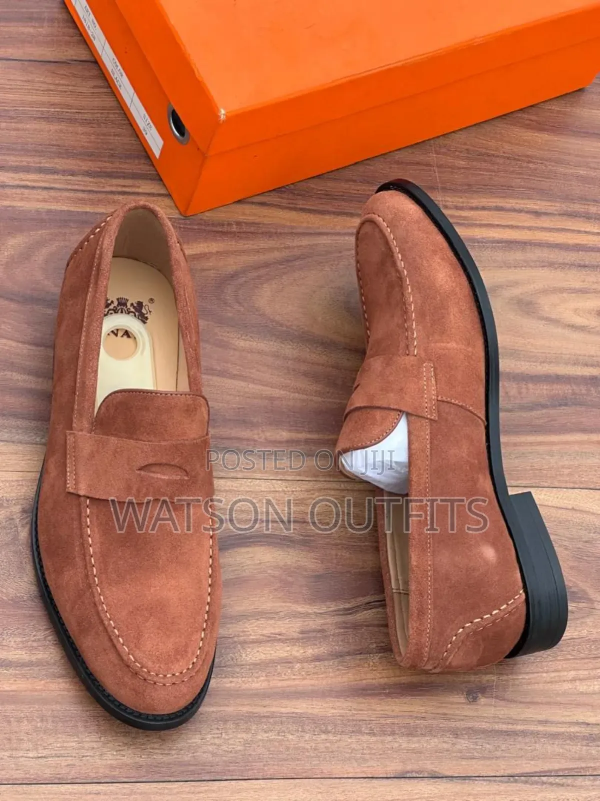 3 Colours Anax Brand Men's Leather Shoes or Footwears