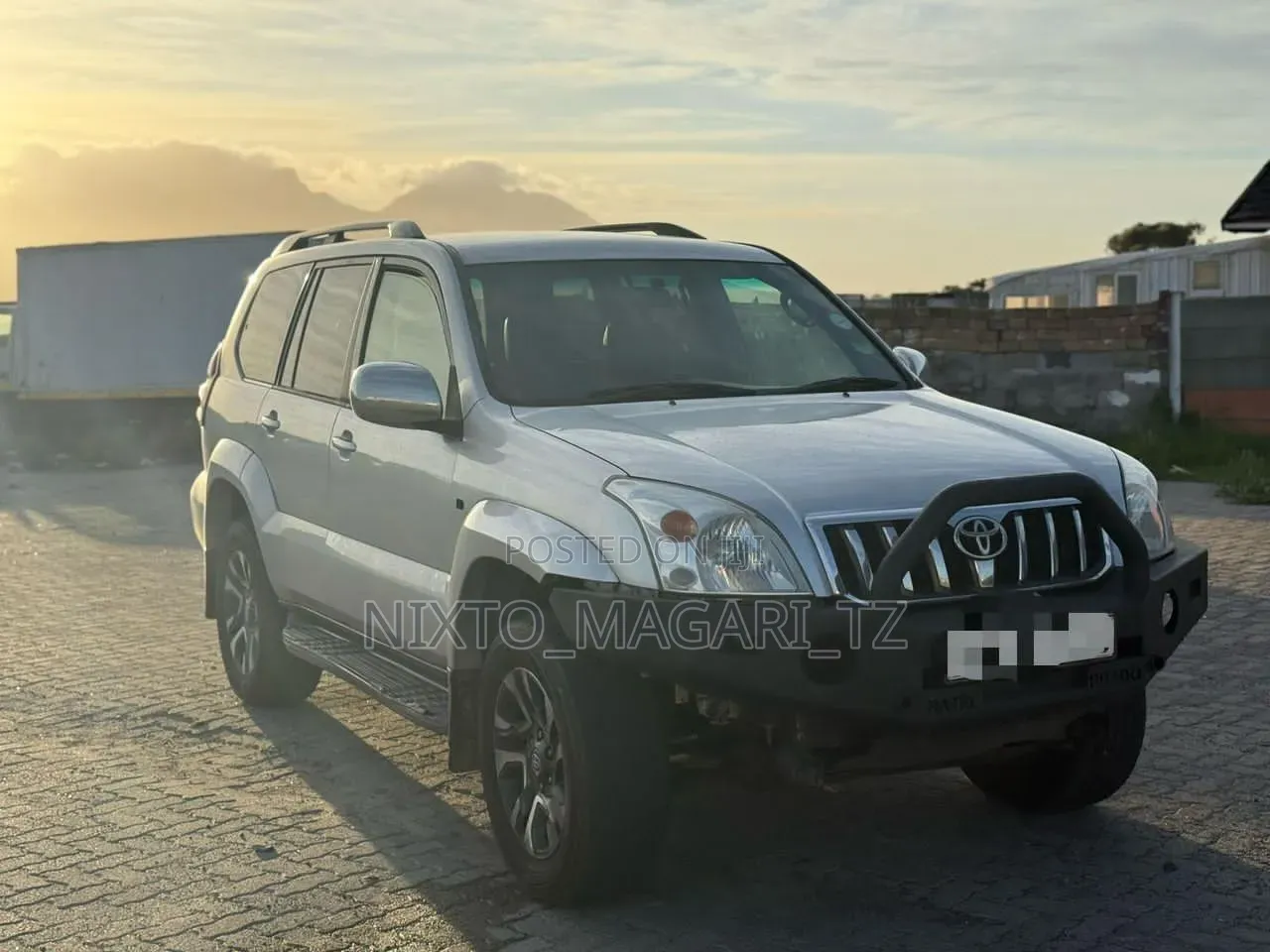 Toyota Land Cruiser Prado 2007 Silver