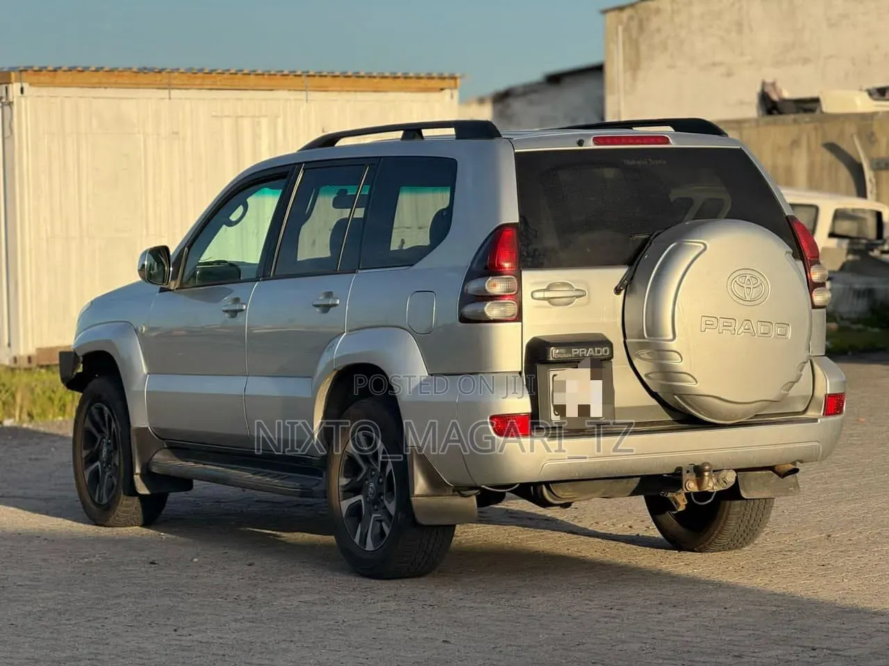 Toyota Land Cruiser Prado 2007 Silver