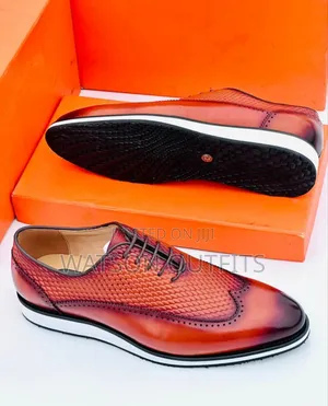 3 Colours Stylish Looking Men's Leather Shoes or Footwears