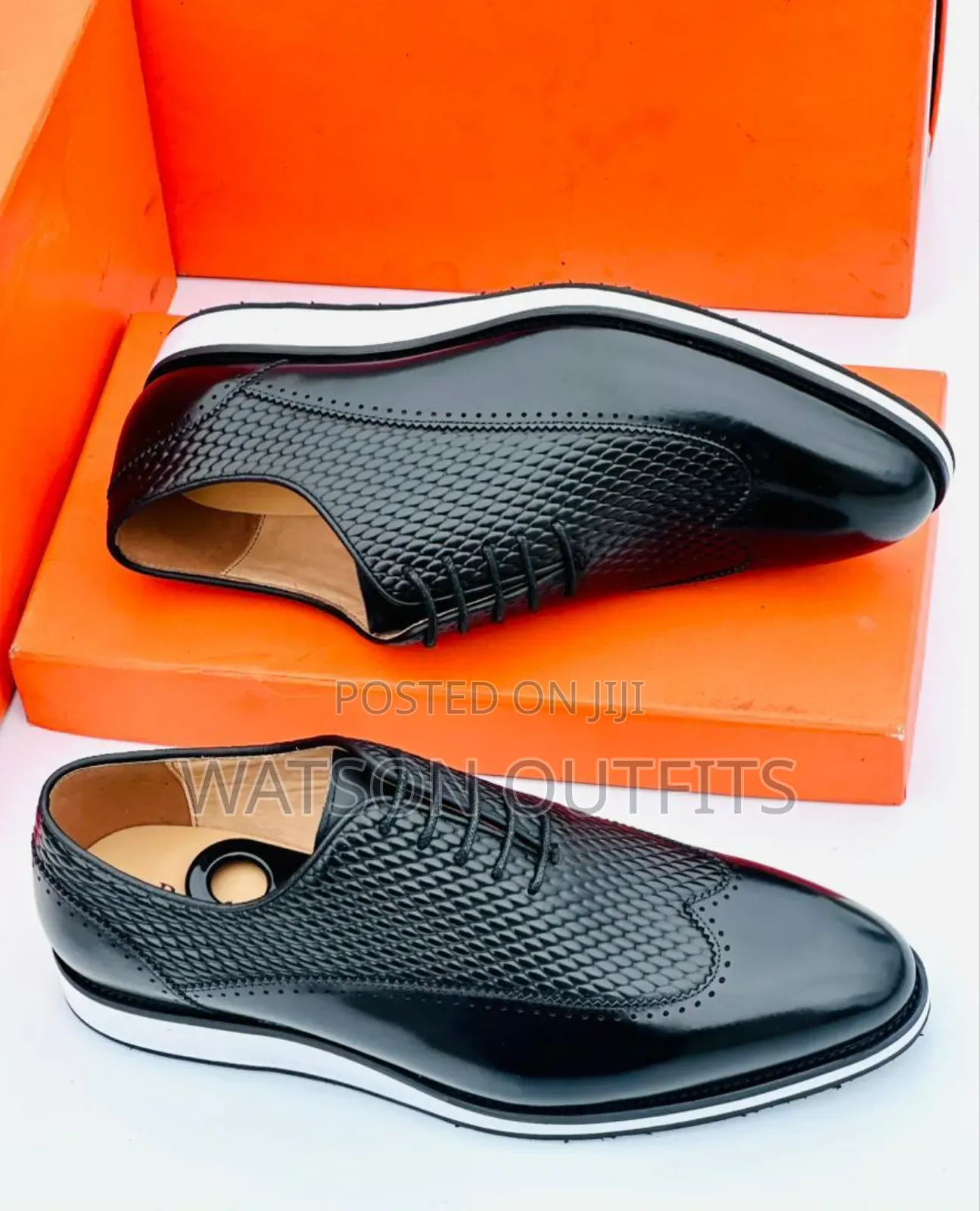 3 Colours Stylish Looking Men's Leather Shoes or Footwears