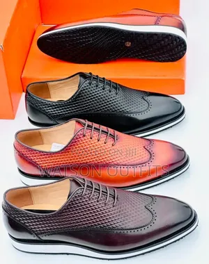 3 Colours Stylish Looking Men's Leather Shoes or Footwears