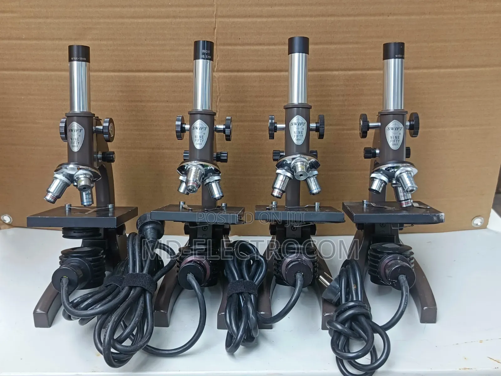 Vintage Swift Nine Fifty Series Compound Monocular Microscopes.