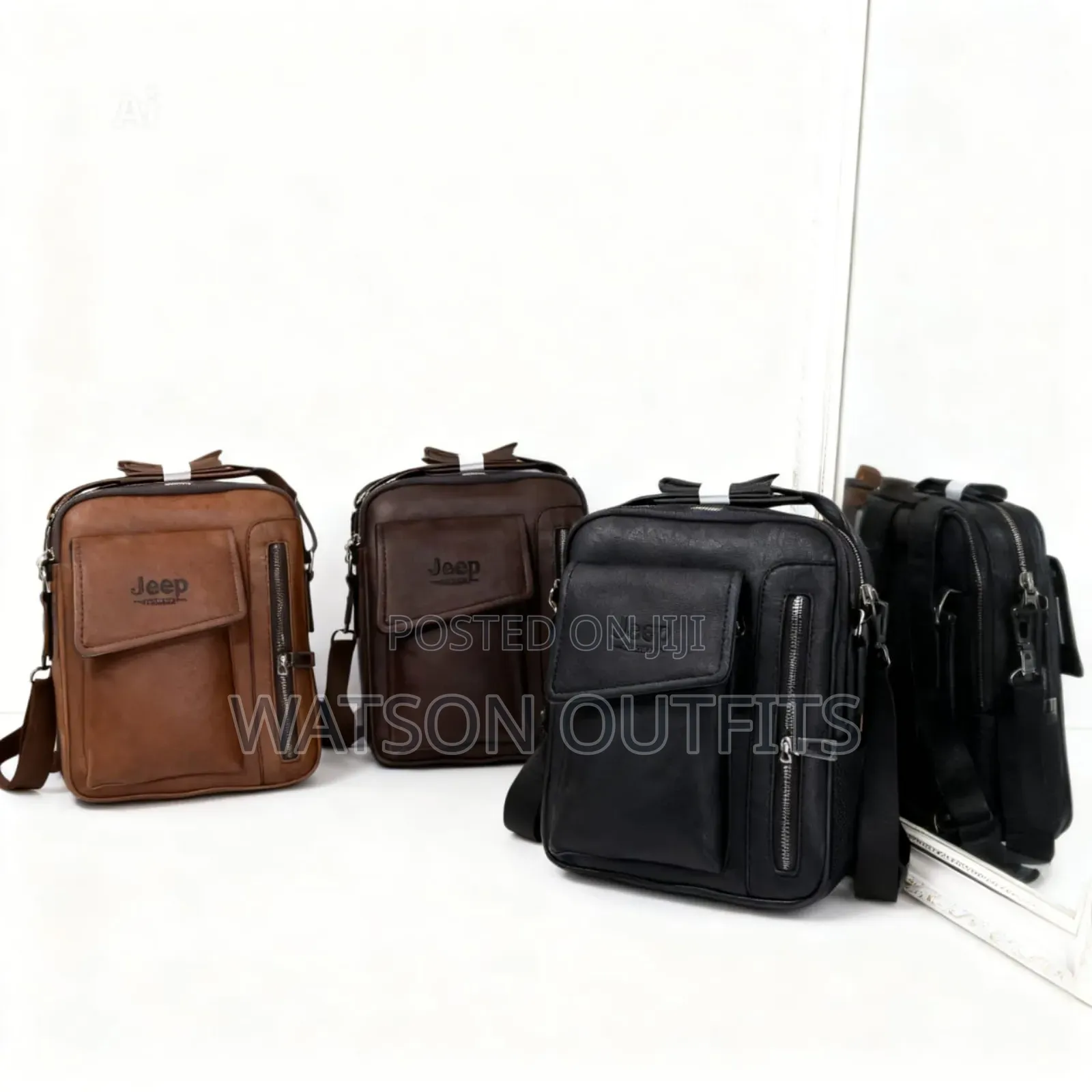 Men's Leather Materials Bags Jeep Brand New Quality High