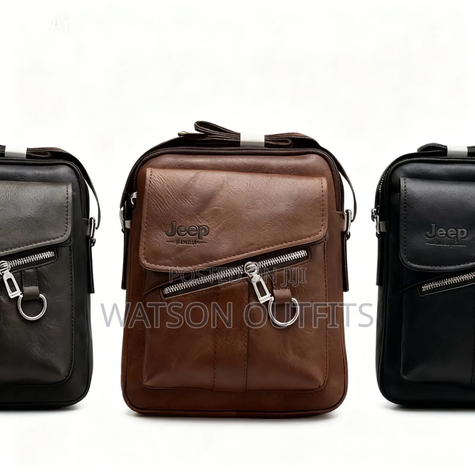 Men's Leather Materials Bags Jeep Brand New Quality High