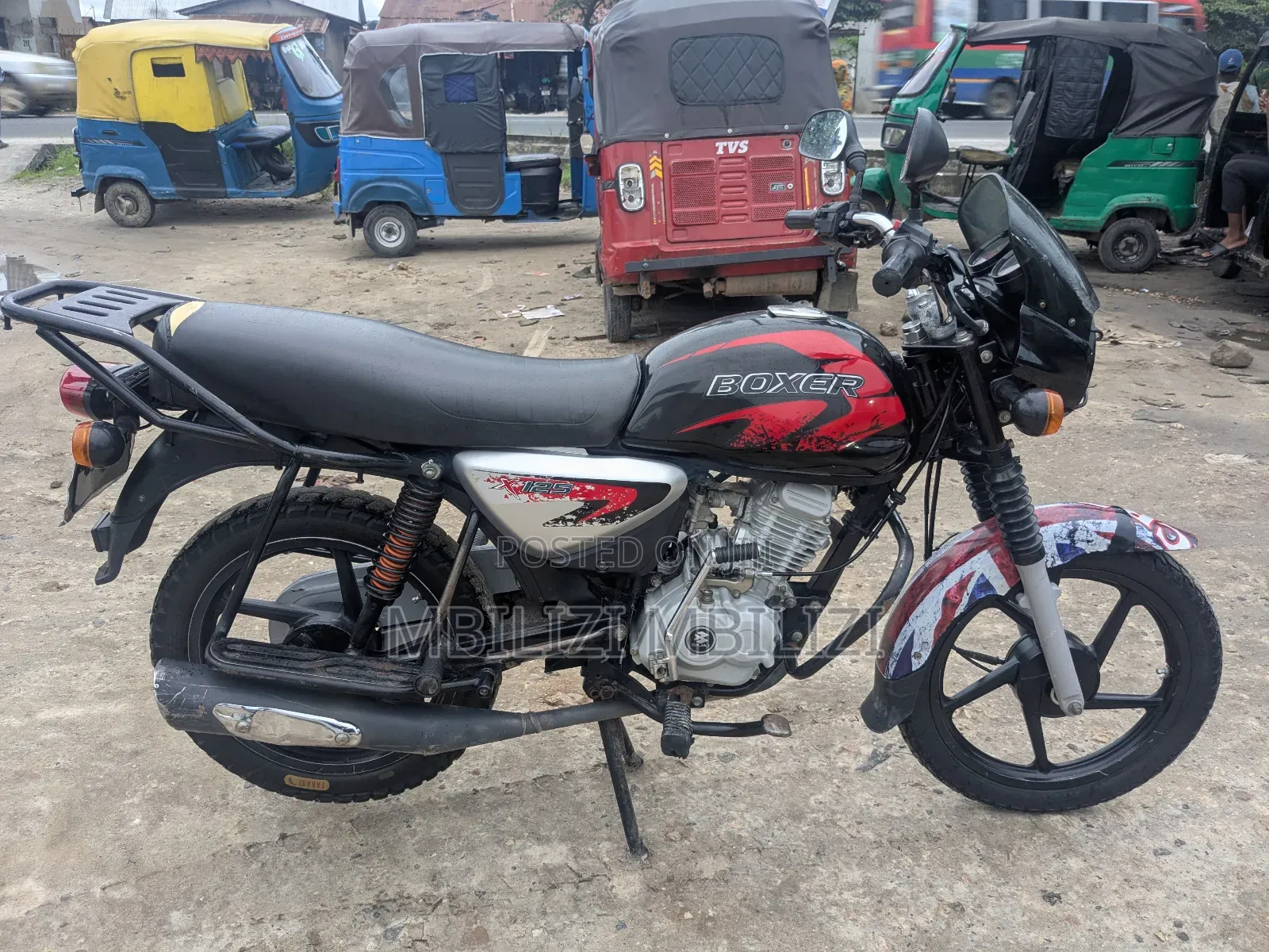 Bajaj Boxer X125 2025 Black