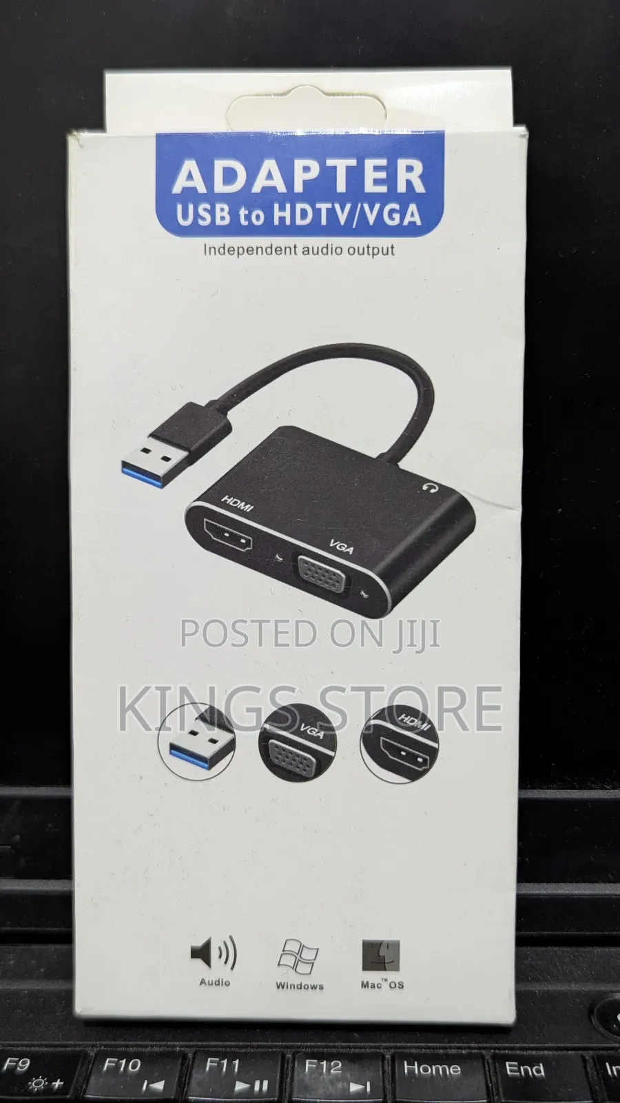Usb 3.0 to Hdmi Vga Adapter for 2 Monitors