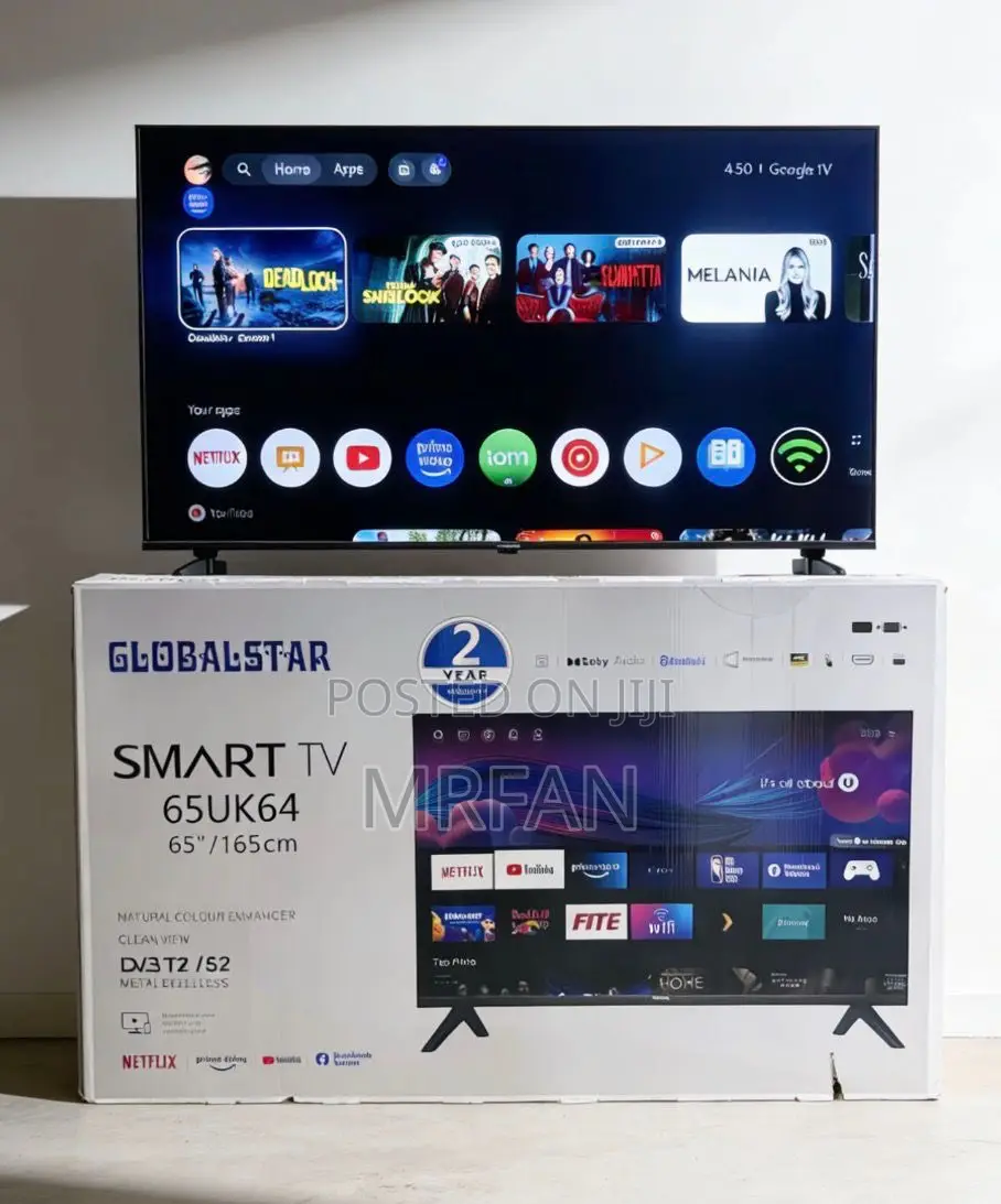 *Globalstar* *Smart 65" Tv Uhd * *Ci Interface T2/S2*
