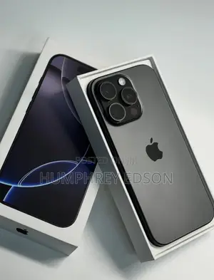 New Apple iPhone 16 Pro Max 256 GB Black