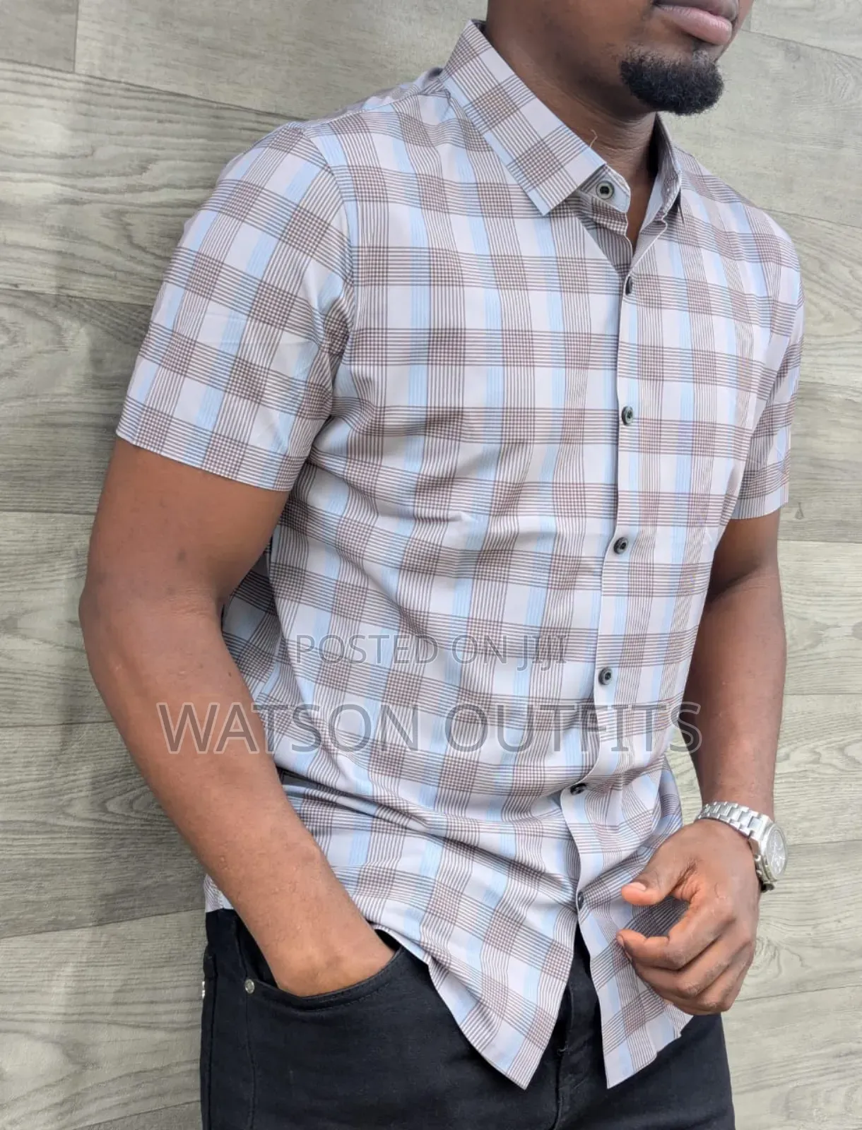 Men's Shirts Short Sleeved Colours Very Stylish and Attractive