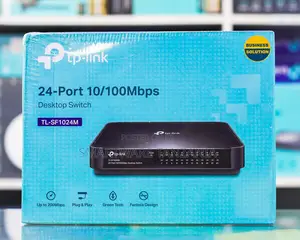 Tp-link Tl-sf1024m 24-port 10/100mbps Fanless Desktop Switch