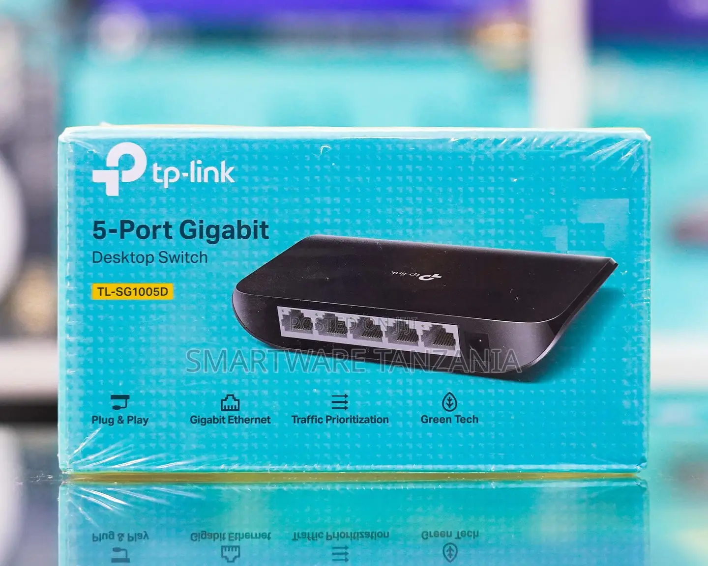 Tp-link Tl-sg1005d 5-port Gigabit Desktop Switch Plug And Play