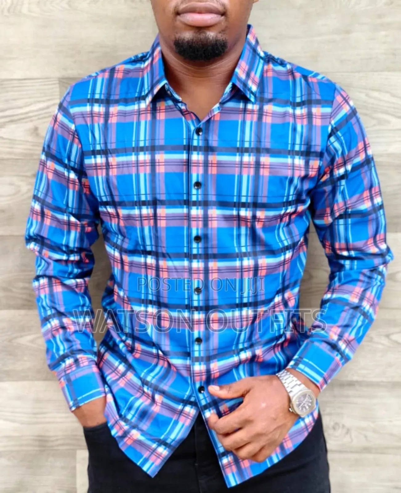 Mashati Chambuu Ya Kiume or Chambuu Men's Shirts