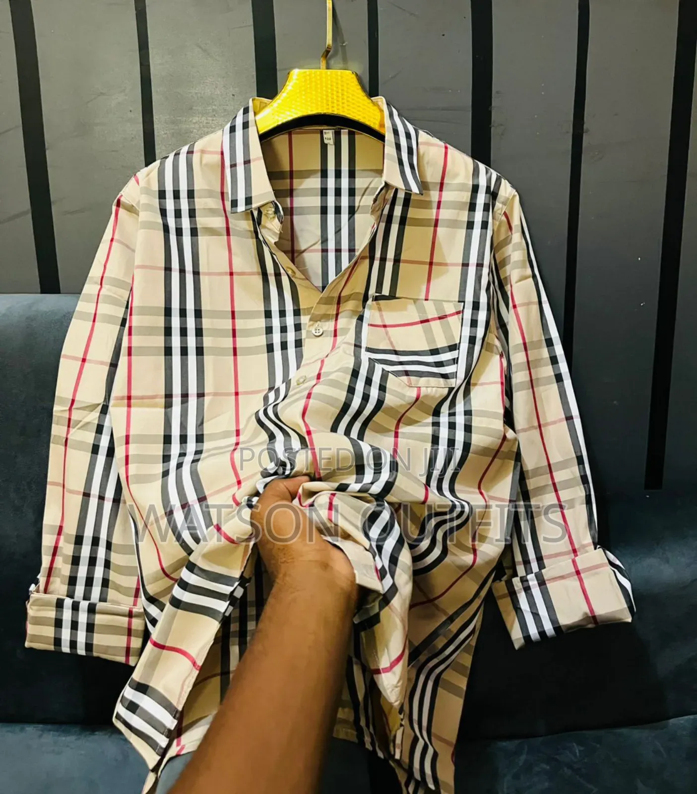 Mashati Chambuu Ya Kiume or Chambuu Men's Shirts