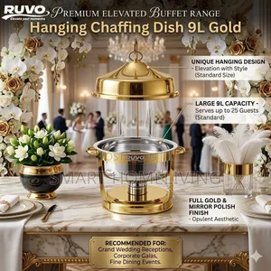 Hanging Chaffing Dish 9l Full Gold